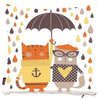 Kedili Yastık Kılıfı-87